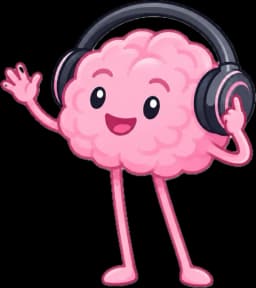Walking Happy Tour pink brain mascot
